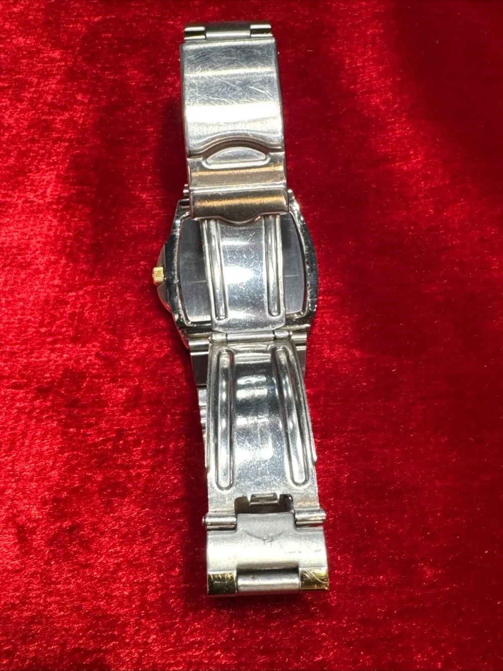 Citizen Two-Tone Silver and Gold Watch with Black Dial